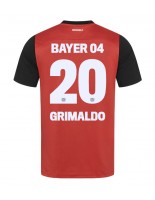 Bayer Leverkusen Alejandro Grimaldo #20 Hjemmedrakt 2024-25 Korte ermer